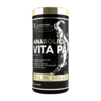 Anabolic Vita Pak multivitamin by Kevin Levrone featuring a detailed supplement facts label and premium packaging, designed to support energy, recovery, and overall health
