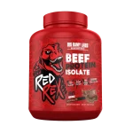 Red Rex Beef Protein Isolate - 24g Pure Beef Protein, Zero Fat, Zero Carbs, Enhanced with Amino Acids for Muscle Growth and Recovery