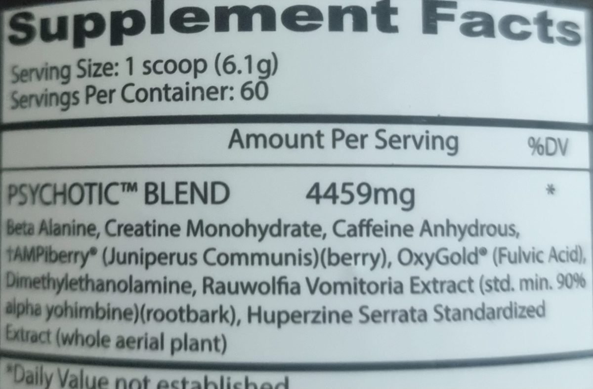 Psychotic red Nutrition facts scaled 1