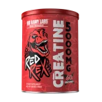 Red Rex Creatine by Big Ramy Labs - 300g creatine monohydrate powder, 60 servings, designed for strength and endurance.