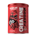 Red Rex Creatine by Big Ramy Labs - 300g creatine monohydrate powder, 60 servings, designed for strength and endurance.