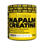 This is image of Xtreme Napalm Creatine Fitness by FA Nutrition - 100% creatine monohydrate, 300g container, designed for strength and performance