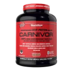 Carnivor Beef Protein by MuscleMeds Supplement Facts – 23g protein, 120 kcal, zero fat, high-quality beef protein for lean muscle growth and recovery