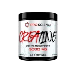 ProScience Creatine Monohydrate Powder - Pure creatine monohydrate supplement, 5,000 mg per serving, 60 servings