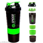Double Compartment Shaker Bottle