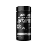 Platinum 100 Fish Oil MuscleTech – Omega-3 supplement with 1,000mg fish oil, supporting heart, joint, and brain health, avai