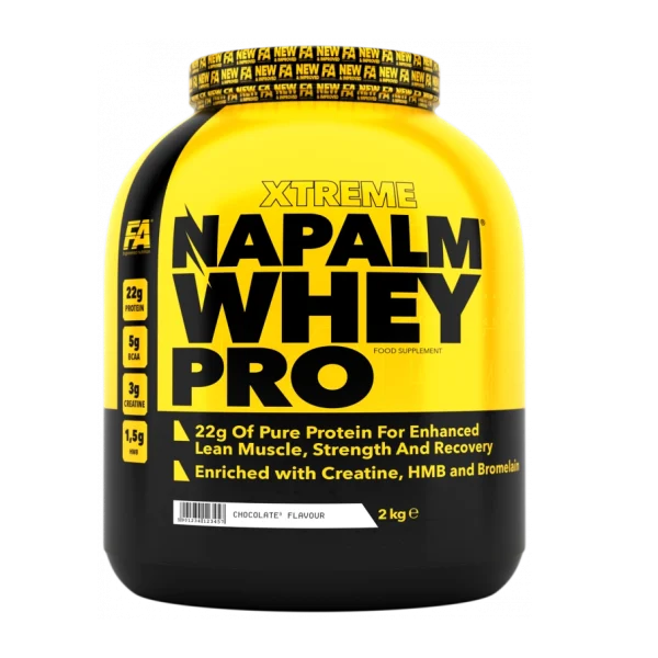 Napalm Whey Pro by Fitness Authority – High-Quality Protein Powder for Muscle Growth