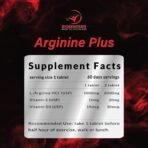 L Arginine 1000mg 60 Tablets By BioGenesis - Image 2