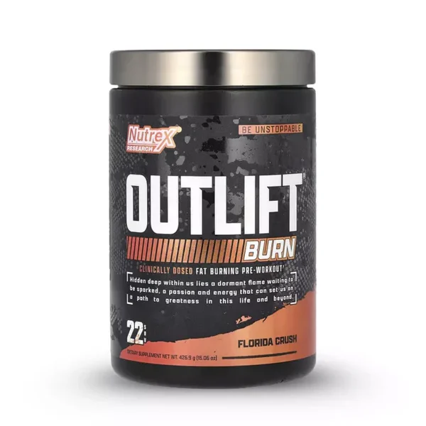 Outlift Burn Pre Workout 22 Servings | Nutrex Research